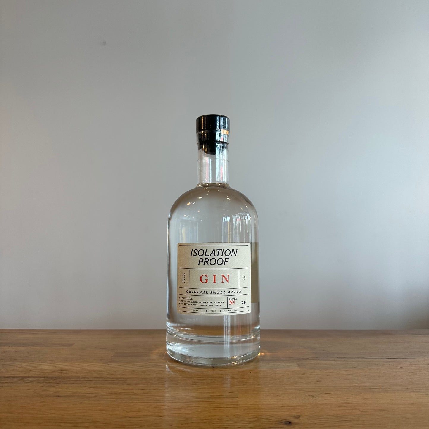 Isolation Proof, Gin 750ml