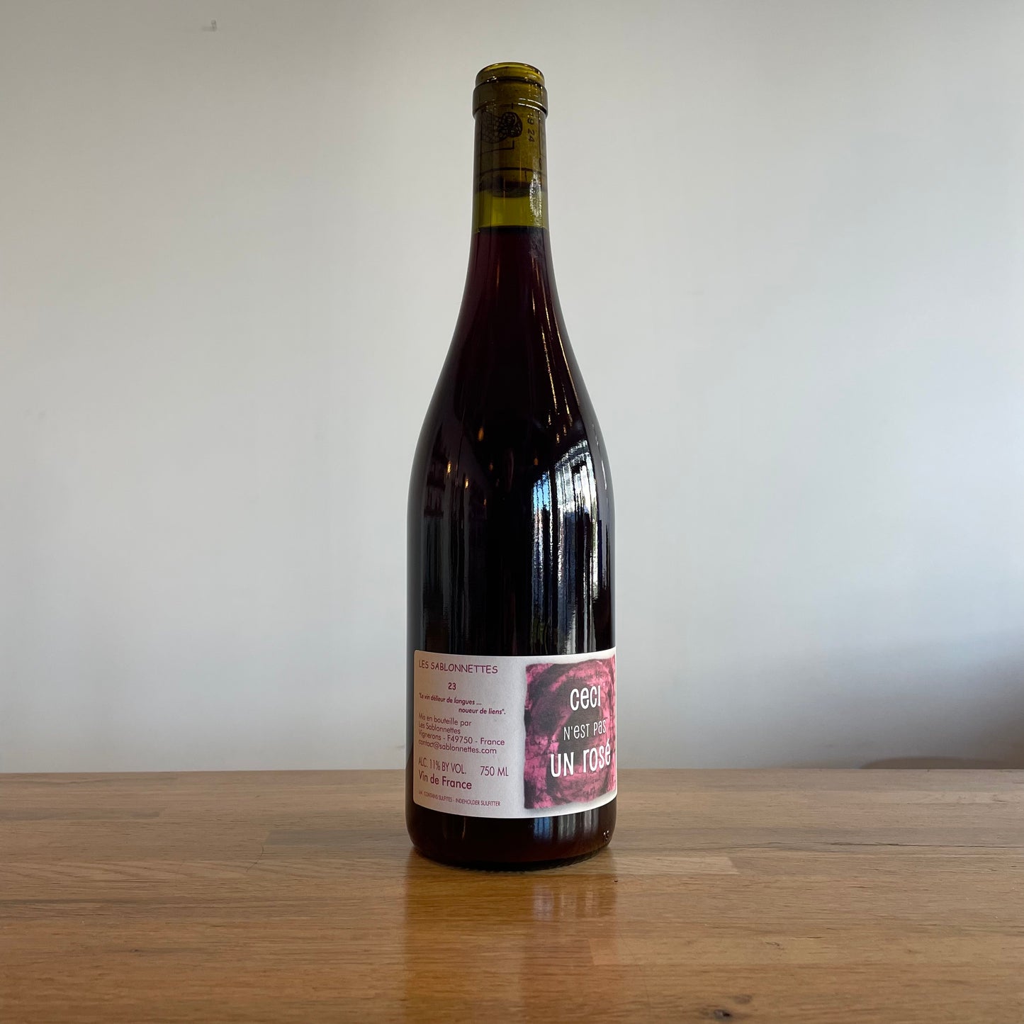 Domaine des Sablonnettes, Ceci N'est Past Un Rosé 2024