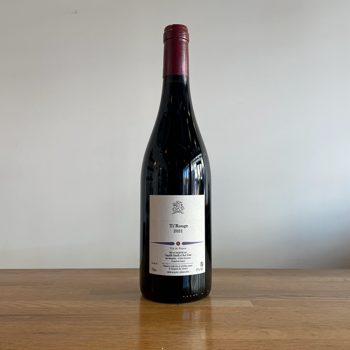 Domaine des Miquettes, Ti Rouge 2021