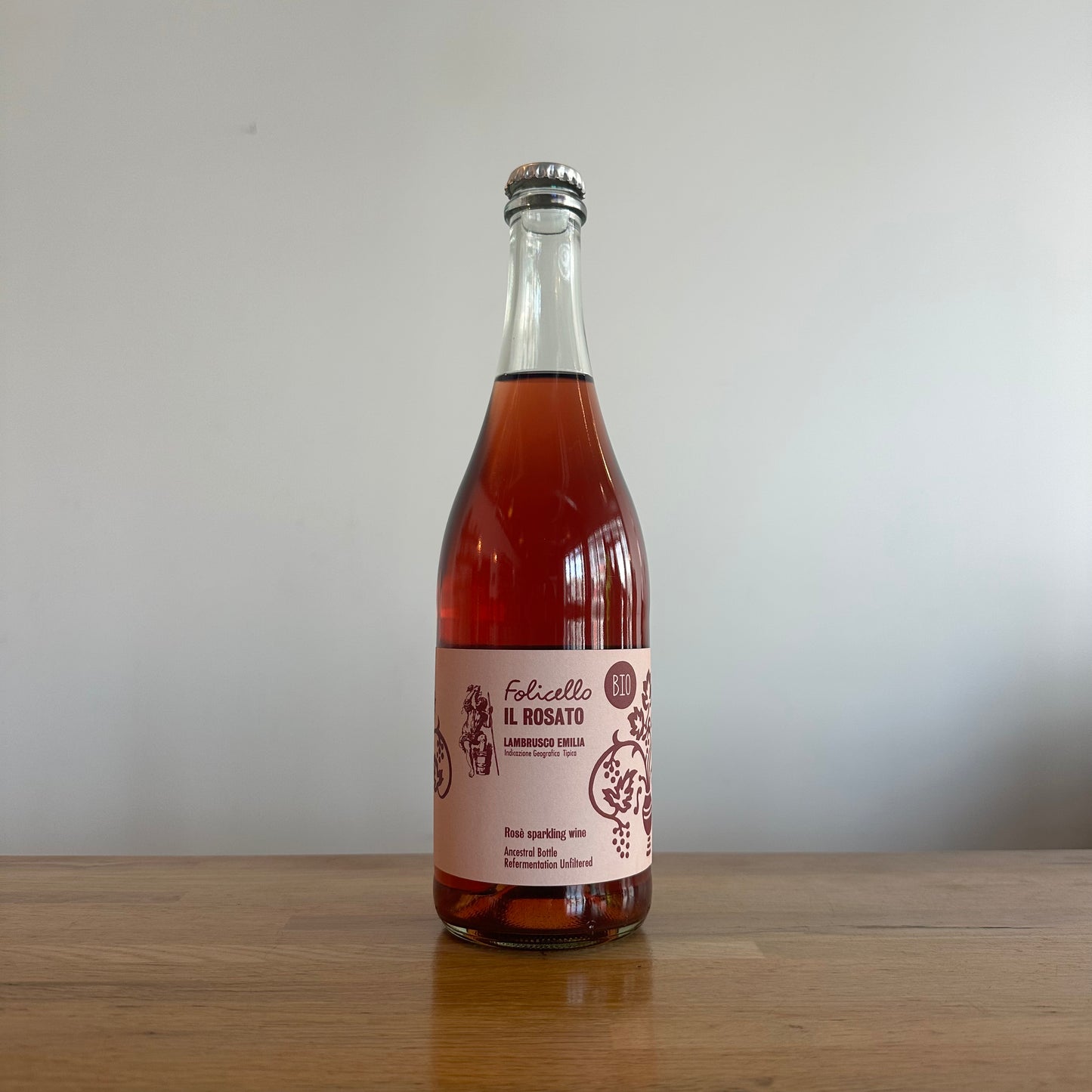 Il Folicello Il Rosato Organic Sparkling Rose 2022