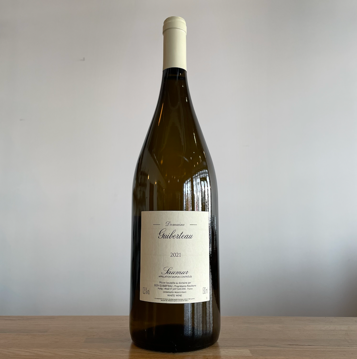 Domaine Guiberteau Saumur Blanc  2021 1.5L